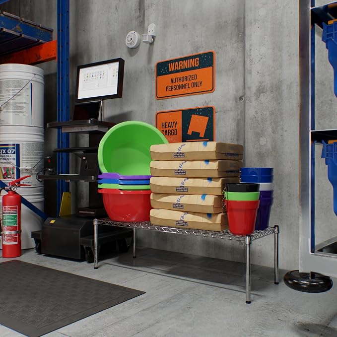 18" Deep x 48" Wide x 14" Height Wire Shelving Kit | 1-Tier | NSF Commercial - Image 8
