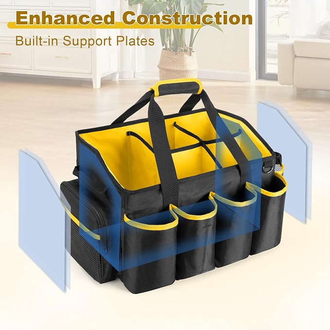 PGmoon Extra-Large Cleaning Caddy Organizer Bag - Image 2