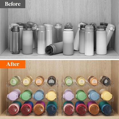 Lifewit Stackable Water Bottle Organizer - Image 2