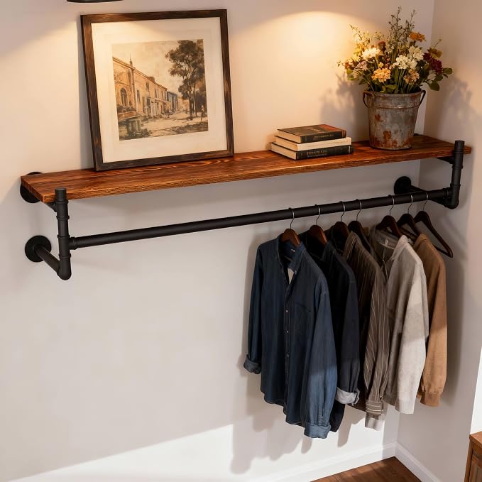 WEBI Wall Mounted Clothes Rack - Image 5