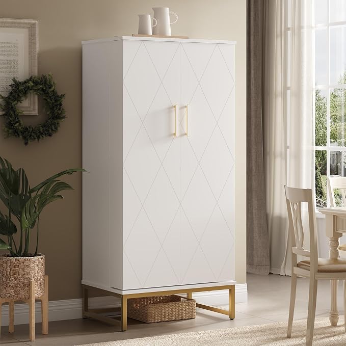 Saudism Pantry Cabinet, Large Cupboard by Saudism