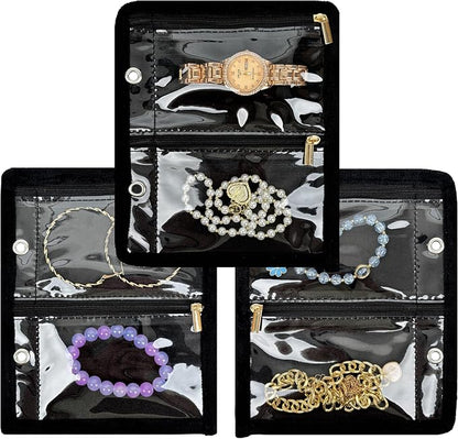 Travel Jewelry Organizer Case, Jewelry Bags by LingLingo
