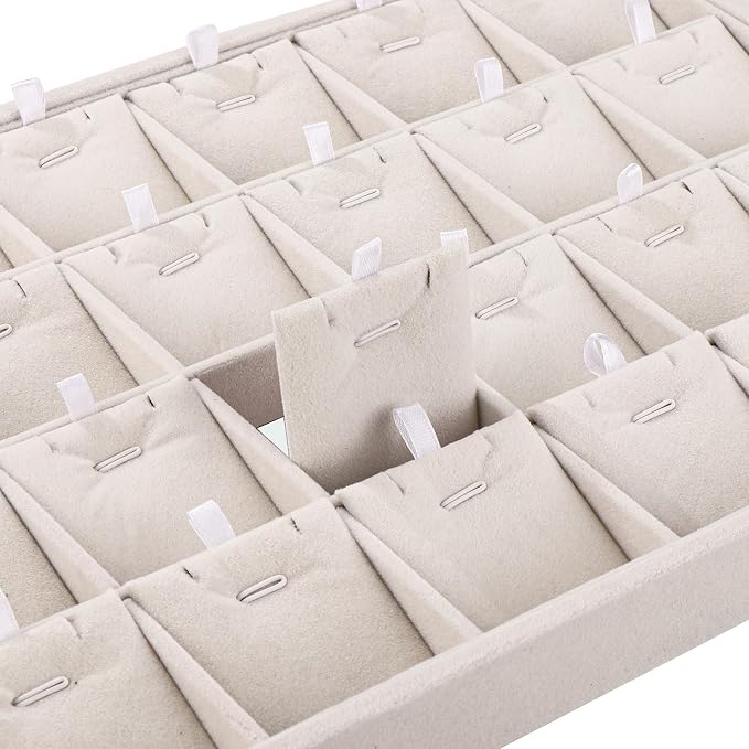 24 Grids Stackable Jewelry Tray Organizer - Image 5