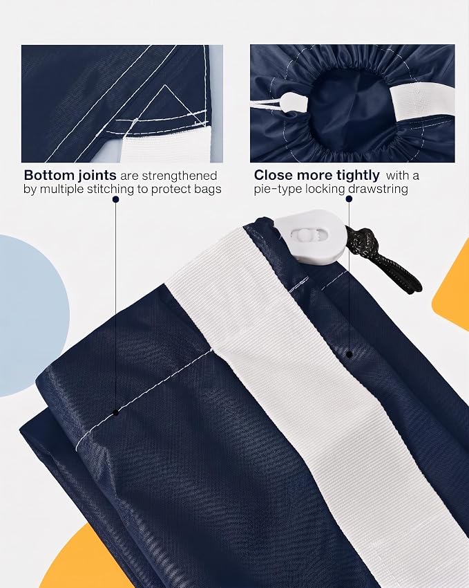 HOMEST 2 Pack XL Wash Me Travel Laundry Bag - Image 5