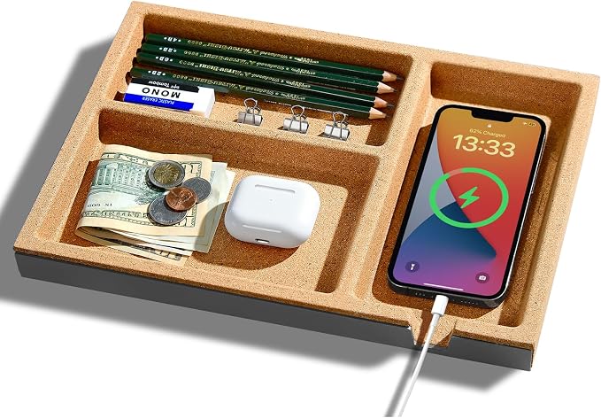 UPERGO Valet Tray, Nightstand Tray by UPERGO