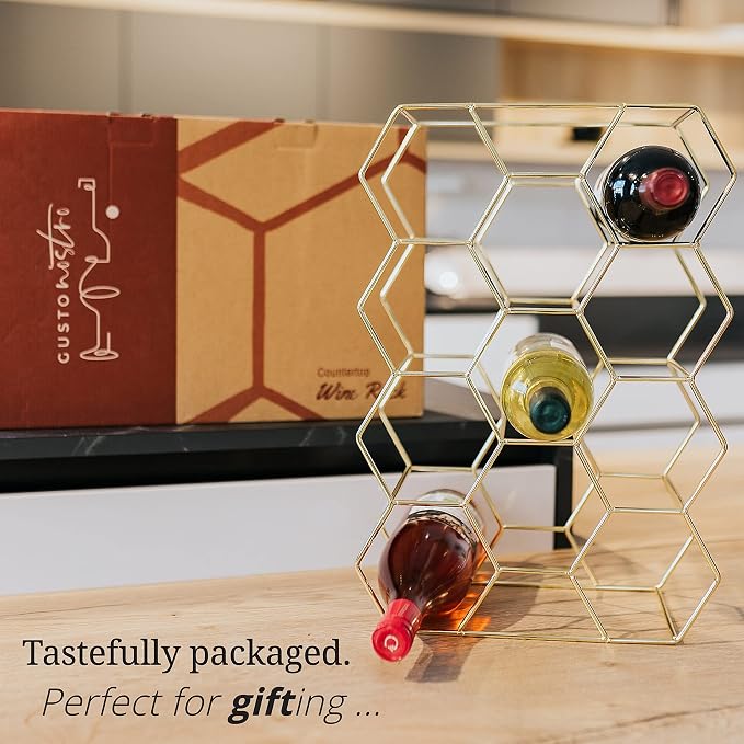 Gusto Nostro Countertop Wine Rack - Image 7
