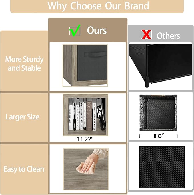 4 Cube Organizer, Cube Storage Organizer - Image 5