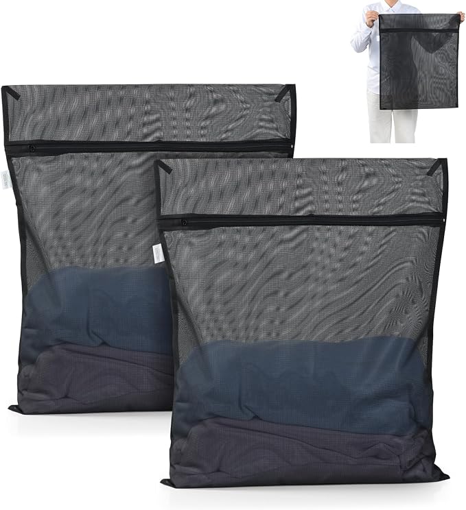 OTraki 2 Pack Durable Laundry Bags - Image 2