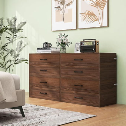 Giantex Stackable 2-Drawer Dressers - Image 4