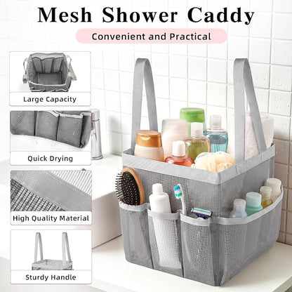 Mesh Shower Caddy, Portable Shower Caddy Bag - Image 4