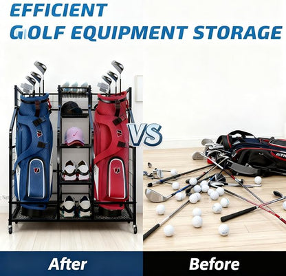 Golf Bag Storage Organizer Stand - Image 5