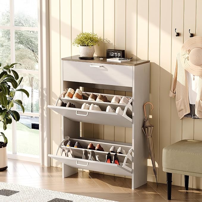 VINGLI Shoe Cabinet Storage for Entryway Ultra Slim - Image 3