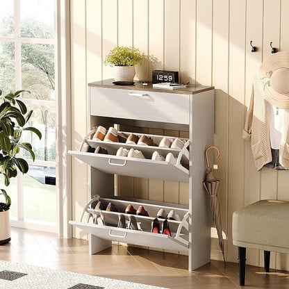 VINGLI Shoe Cabinet Storage for Entryway Ultra Slim - Image 3