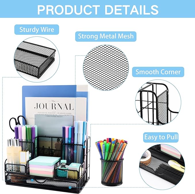 Desk Organizers Caddy and Accessories - Image 3