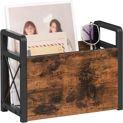 Magazine Holder, Magazine Rack Floor, Magazine Storage Basket, Magazine Rack by Yatiney