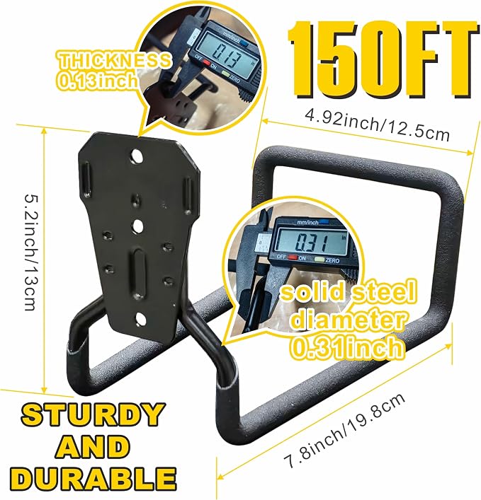 Heavy-duty rust-proof hose hooks - Image 3