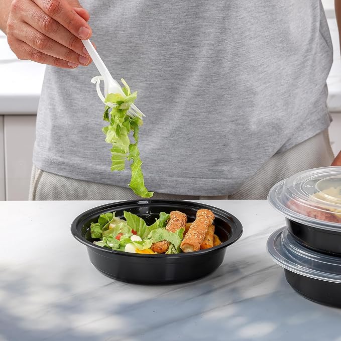 GUSTO 24 oz - Round Meal Prep Containers - Image 5