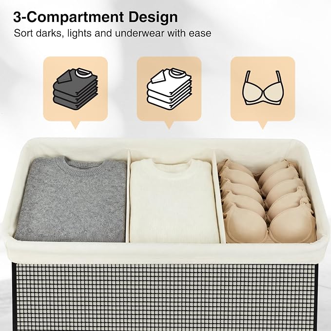 STO STO Laundry Hamper 3 Section - Image 6