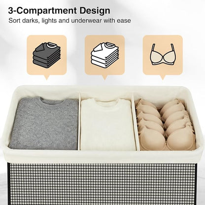 STO STO Laundry Hamper 3 Section - Image 6