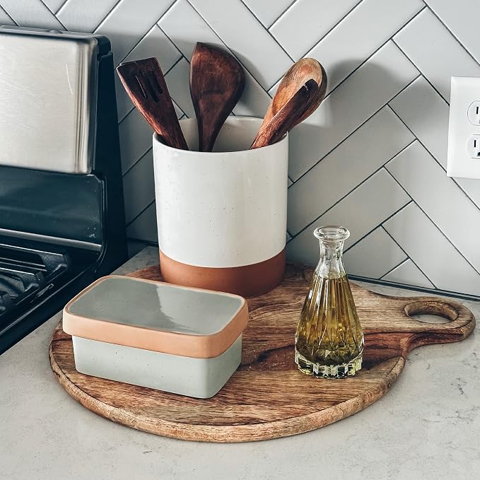 Mora Ceramic Two-in-One Butter Dish - Image 5