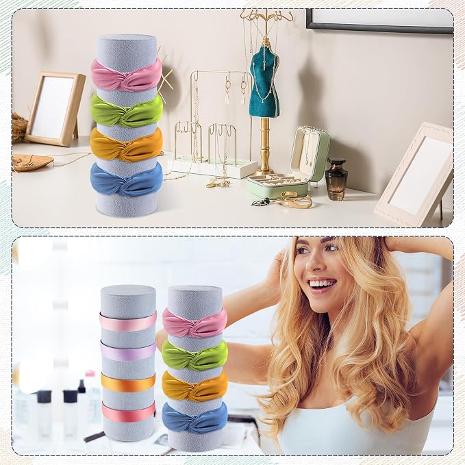 Geetery 2 Pcs Vertical Headband Holder Organizer Hairband Display Stand - Image 6