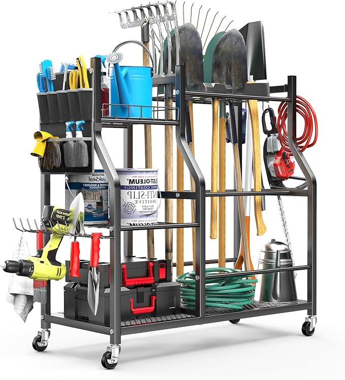 36" Large Garden Tool Organizer by HomeOrganization