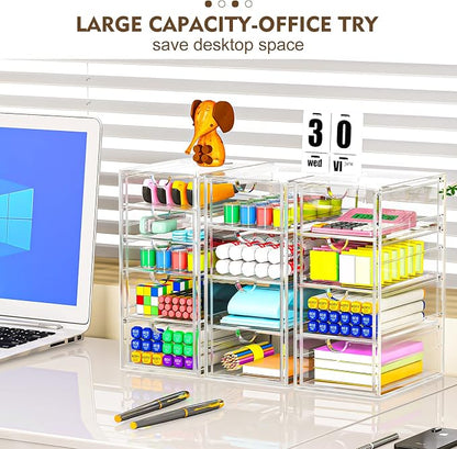 Acrylic Desk Organizers And Accessories - Image 5