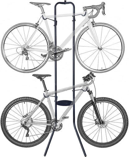 Delta Cycle Michelangelo 2 Bike Storage Rack Black by deltaCycleandHome