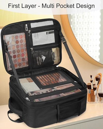 TANTO Makeup Backpack Makeup Artist Bag Professional Extra Large Cosmetic Bag - Image 2