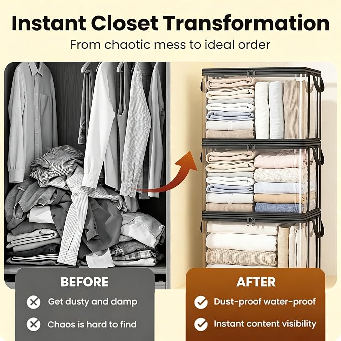 Clear Thin PVC Storage Bags - Image 8