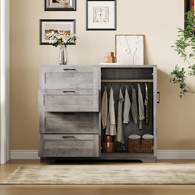 GarveeHome Multifunctional Wooden Dresser - Image 5