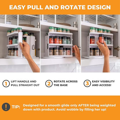 Spice Rack Organizer for Cabinet - Image 5