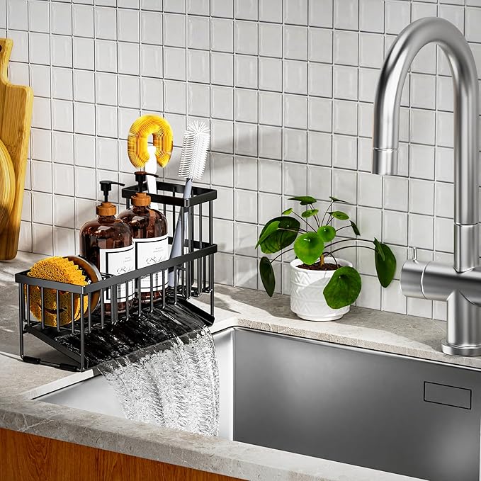 Cisily Extra Large Kitchen Sink Caddy Organzier - Image 3