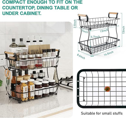 ANTOPY 2 Tier Fruit Basket - Image 6