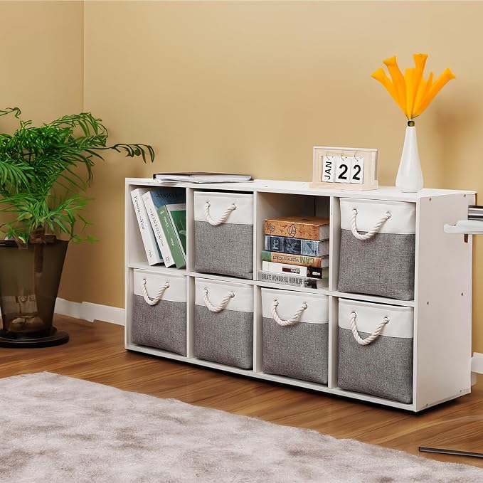 Fabric Storage Bins, 11 inch cube storage bins - Image 2
