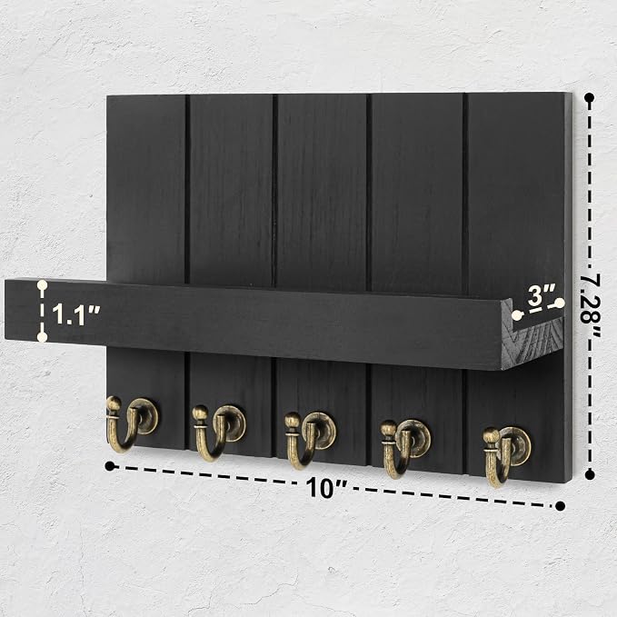 Rebee Vision Farmhouse Key Holder Wall Mount - Image 6