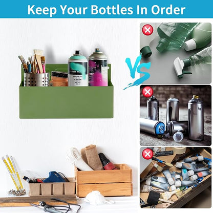 Magnetic Aerosol Spray Can Holder, Magnet Toolbox Bottle Holder, Tool Box - Image 5