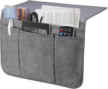 Bedside Caddy Bedside Storage Organizer Magazine Phone Tablet iPad Remote Holder by SYSOV