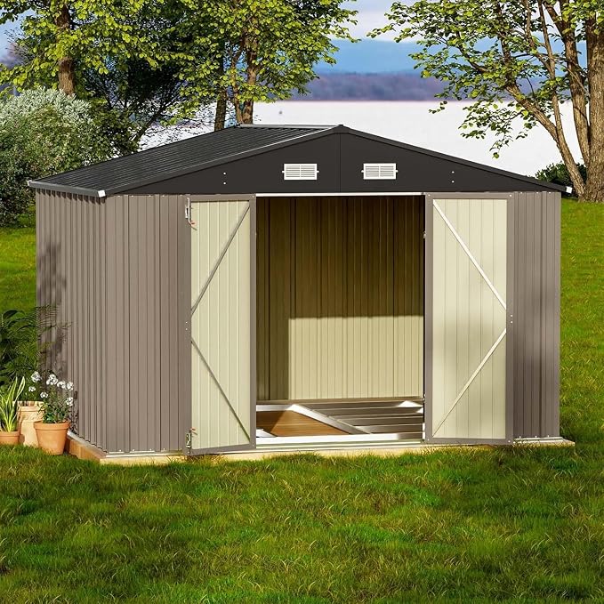 Patiowell 10 x 8 FT Outdoor Storage Shed by Patiowell