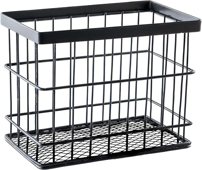 G.E.T. WB-745-MG Rectangular Metal Storage Wire Basket - Image 2