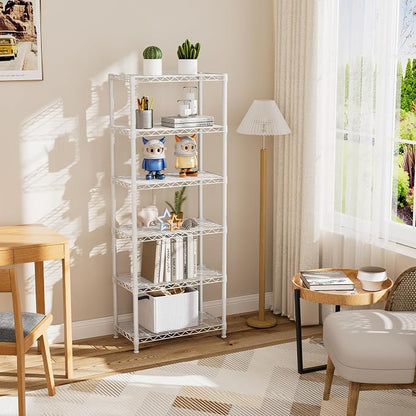 5 tire Shelves Storage Wire Shelving Unit Metal Shelf Adjustable Organizers - Image 9