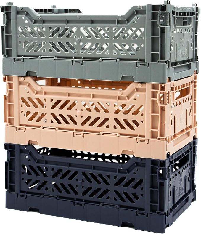 Collapsible Storage Box, Foldable Crate Organizer Bin - Image 4