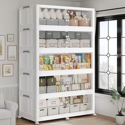 1200QT Extra Large Stackable Storage Bins by Fangtueh