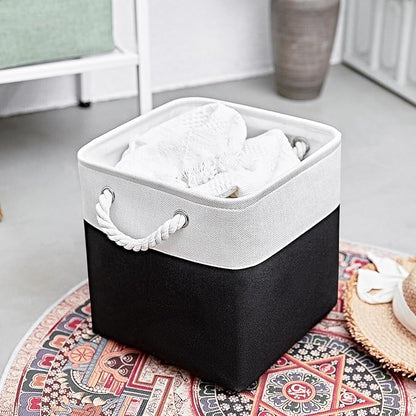 Fabric Storage Cubes, 11 inch cube storage bin - Image 3