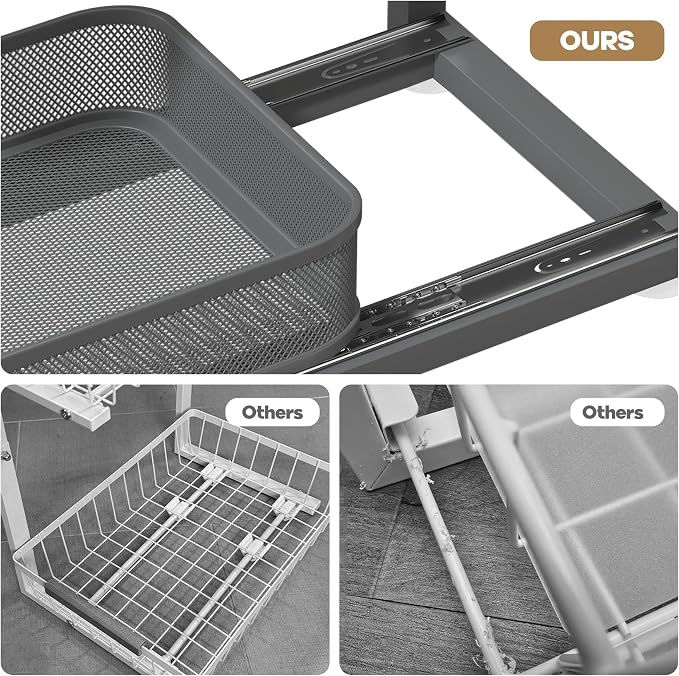 2-Pack 21.3 IN Depth Under Sink Organizer - Image 3