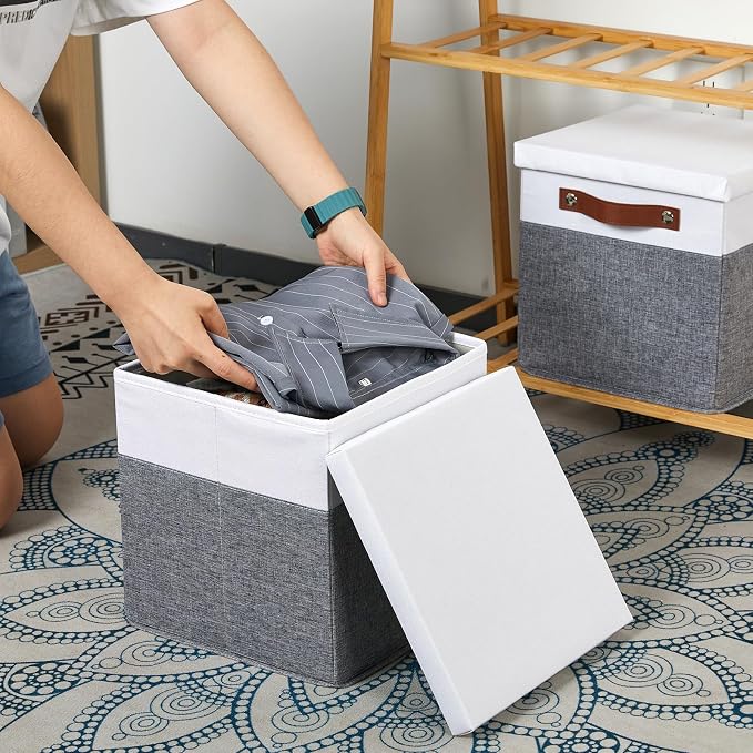 Temary Foldable Fabric Storage Bins - Image 4