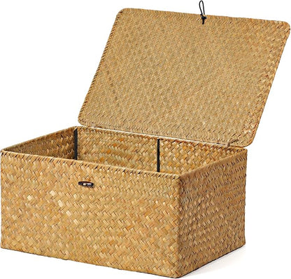 Nonam Seagrass Storage Large Basket by Unknown