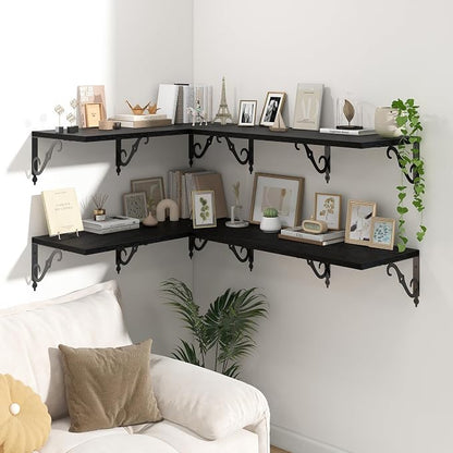 Deep Floating Shelves for Wall, 12 Inch Deep Floating Shelf - Image 5