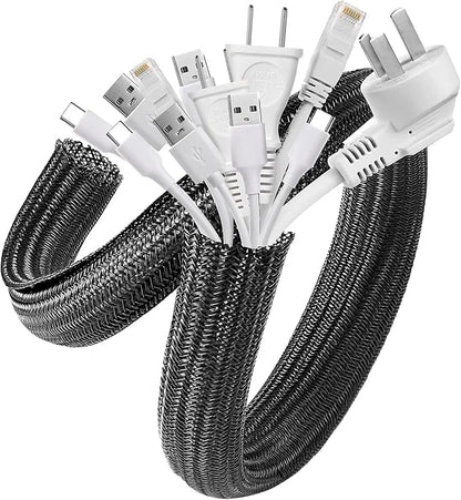 AGPTEK Cable Sleeve Cover, Home Office Wire Management Computer TV Wire Loom by AGPTEK