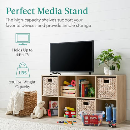 Best Choice Products 8-Cube Storage Organizer, 11in Shelf Opening, Display Shelf - Image 6